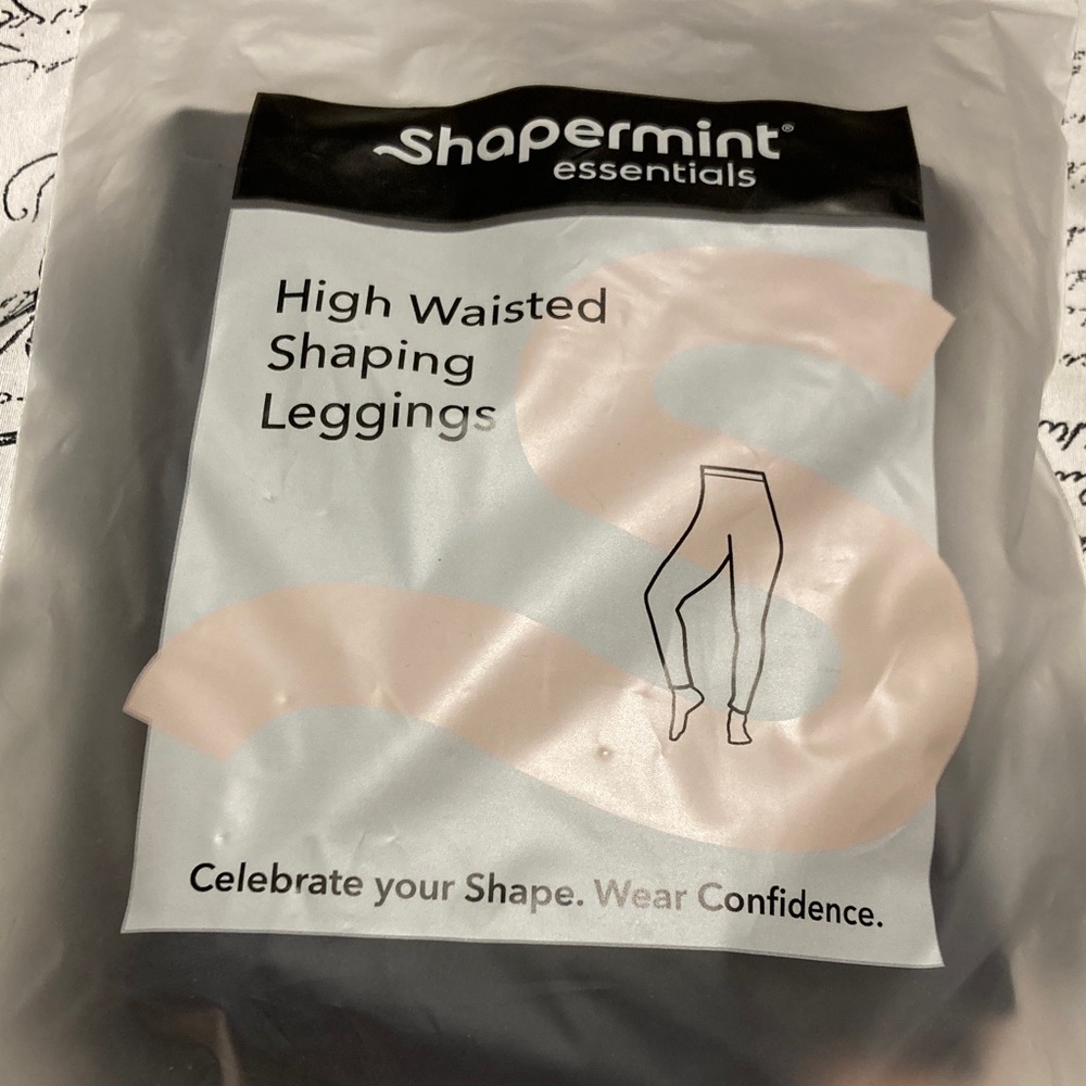 Shapermint High Waisted Shaping Leggings - Black